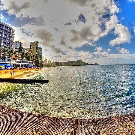 Apartament Waikiki Shore 515 Beachfront & Upgrade Honolulu Zewnętrze zdjęcie